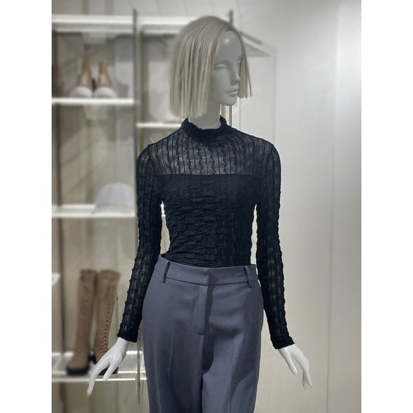 [파주점] 반 하이 넥 슬림핏 티셔츠(EQ4CL560)