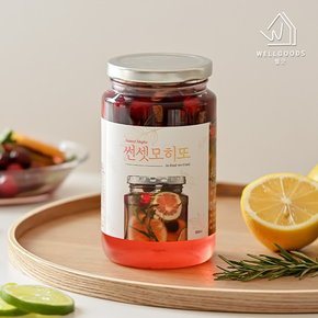 [웰굿] 프리미엄 자연을 담은 모히또 수제청 600ml