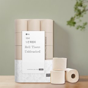 휴홈 먼지없는 무표백 천연 느린화장지 27m, 30롤, 1팩