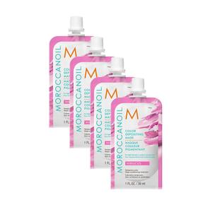 MOROCCANOIL 모로칸오일 히비스커스 컬러 디포지팅 헤어 마스크 30ml 4팩