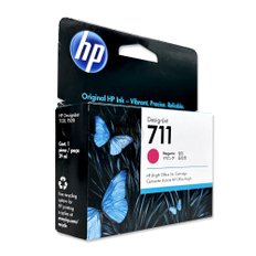 HP 정품잉크(No.711) CZ131A 빨강 (무료배송) T120 T130 T520 T530