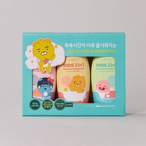 엘라스틴 카카오키즈 2in1헤어바디 500ml X 3