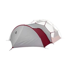 미국 MSR 텐트 MSR Gear Shed Tent Attachable Shelter for Elixir Hubba Tentswhite/Red count