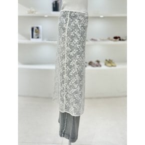 [여주점] 여성 레이스 레이어드 랩 스커트 (L253PSD006)