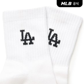 [엠엘비코리아공식] 데일리 스몰로고 중목양말 3족세트 MLB (Black)