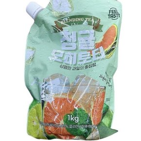 청귤 모히토 티 1kg x 1개 m76424