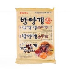 크라운 밤양갱 5팩 250g