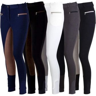  독일 HKM 여자 풀시트 승마바지 1848857 RL24 Flex Basicline Womens Full Seat Riding Breech