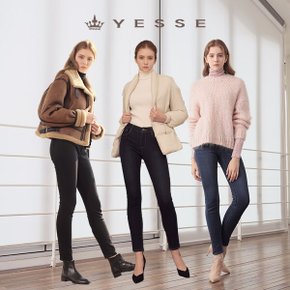 [예쎄] 루네아 보아퍼 본딩 데님팬츠KSYWPF01