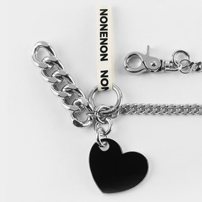 BLACK LOVE KEYRING_L