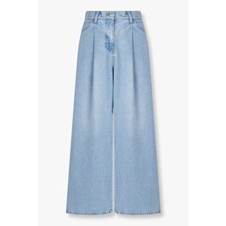 GCUT 원 턱 백 밴딩 와이드 데님 팬츠 7255255105141