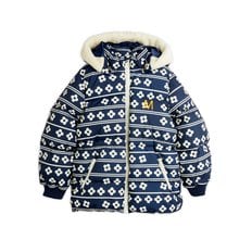 [미니로디니 by Magic Edition]Flowers aop hooded puffer jack(6)