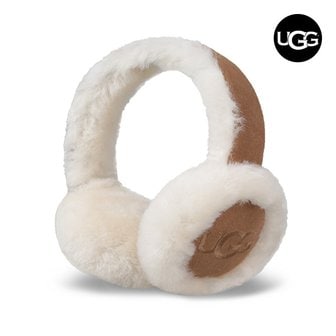 UGG 어그 UGG 쉽스킨 자수로고 이어머프 귀마개 양모 귀도리 20955-CHE