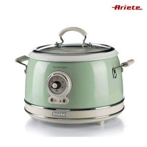 Ariete 아리에떼 2904 빈티지 밥솥 슬로우 쿠커 3.5L 그린