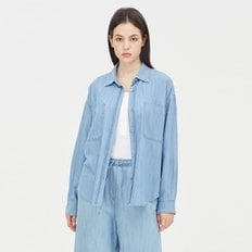 텐셀 데님 셔츠_SAWS43431BL