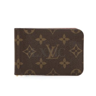 LOUIS VUITTON [중고명품] 럭스애비뉴 루이비통 모노그램 머니클립 반지갑 모노지갑 M66543