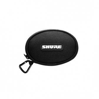 SHURE 슈어 소프트 지퍼 파우치 / 슈어 전기종사용