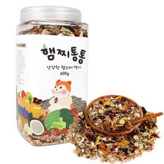 햄찌통통 건강한 햄스터 먹이 600g.리아펫