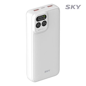 스카이 필 PD20 보조배터리 20000mAh 화이트