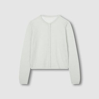 JAJU 여 헤어리 크롭 가디건 J1154040030AW