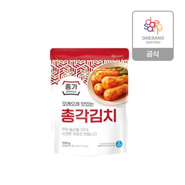 종가집 f)종가집 총각김치 400g(파우치)