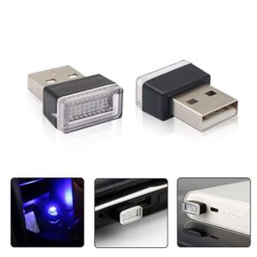 자동차 노트북 초미니 LED USB 무드등 OC1213 7COLOR X ( 4매입 )