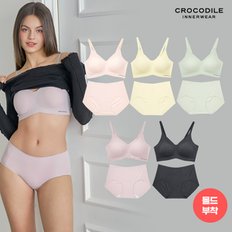 라이크라 쉘론 몰드부착 스트랩 감탄브라+팬티 10종세트 CDIJ021_00(S)