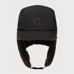 C로고 펠트 아플리케 트루퍼 햇 블랙 CO2504CA08BK
