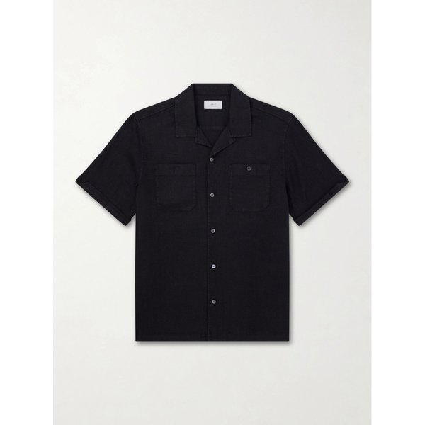 미스터 피 컨버터블 칼라 가먼트 다이드 리넨 셔츠 46376663163002792