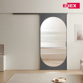 ExG 루크 풀 아치 원슬라이딩 중문 그레이 샴페인 골드 800mm 부터 1300mm 까지