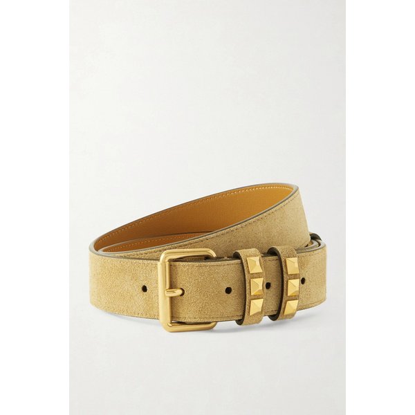 로크스터드 장식 스웨이드 벨트 46376663162985010