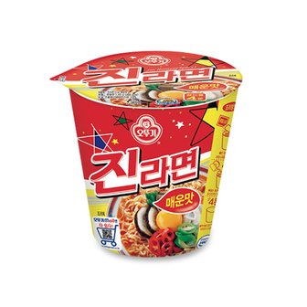 오뚜기 진라면 매운맛 미니컵 15입 (65g x 15개)