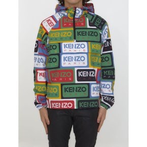 Labels windbreaker Coat FD55BL053_9NG_MU Multicolor