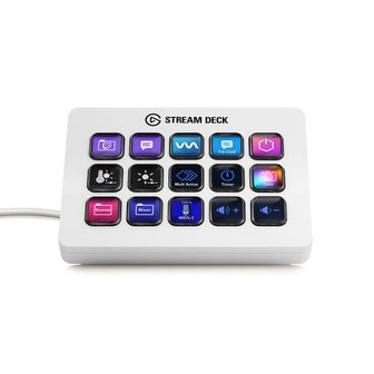 에스투씨엔아이 엘가토 Stream Deck MK.2 영상편집장치 15버튼 화이트