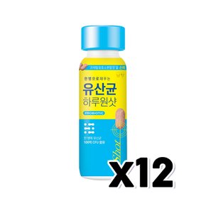 남양 유산균 하루원샷 건강음료 130ml x 12개