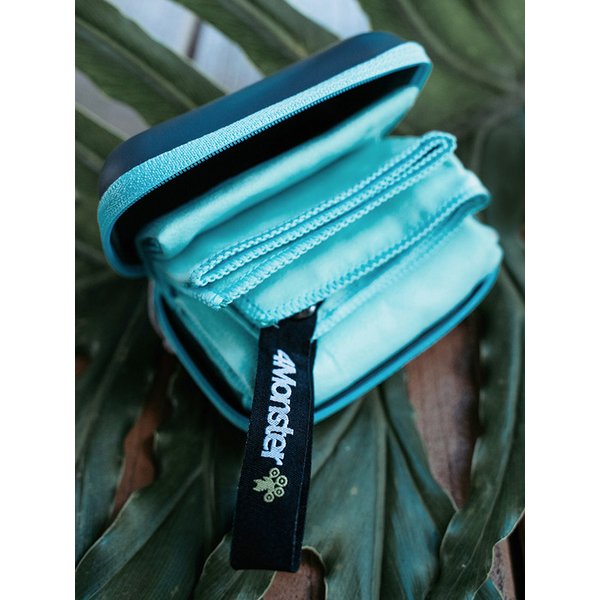 마이크로화이바 타월 차박 등산 캠핑타올 극세사 원단 라이트블루