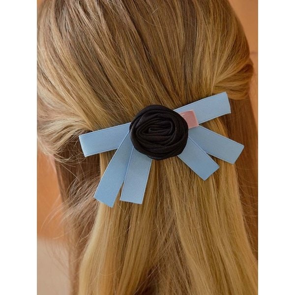 rose ribbon mini- black