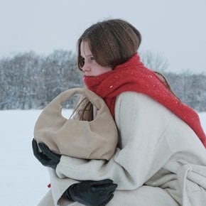 Lua tote bag Suede Beige