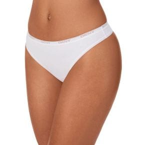 우먼 Low-Rise 코튼 텅 쪼리 슬리퍼 Underwear DK8461 - 화이트 21055272 1394329