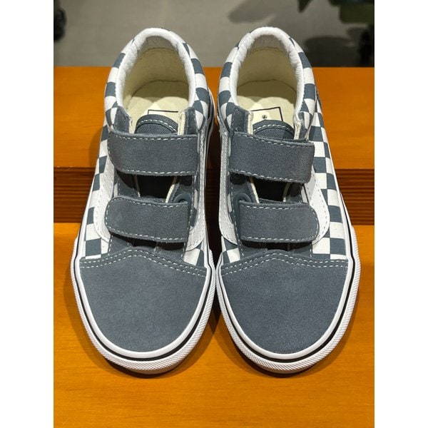 [시흥점] 키즈 스니커즈 컬러띠어리 체커보드 올드스쿨 V (차콜)(VN000CYARV2)