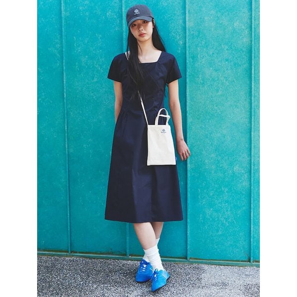 Volume Long Dress  Navy (KE5371M03R)