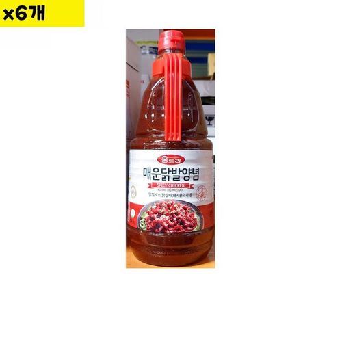 식자재 도매 매운닭발양념 움트리 1.9Kg x6개