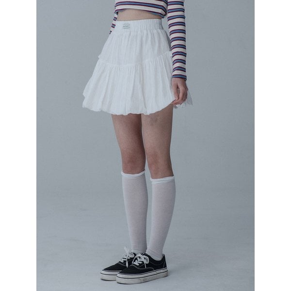 [리퍼브]BALLOON RIBBON BANDING SKIRT PANTS_IVORY