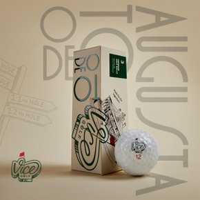 PRO PLUS ODE TO AUGUSTA (한정판) 12구 4피스 골프공 골프볼