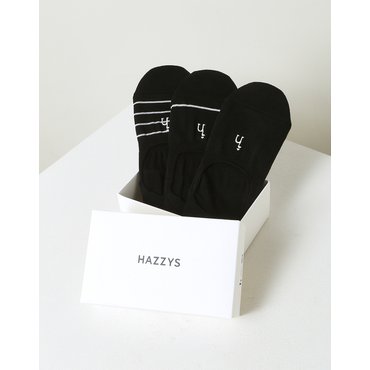 헤지스레이디스 [25SS][HSSS-5B301] 헤지스레이디스 솔리드 컬러 캐주얼 3종 혼합 덧신