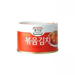 종가집 포기김치 고소한맛 볶음김치160g(캔) 12캔