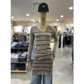 여성 브이넥 롱 슬리브  32176-01