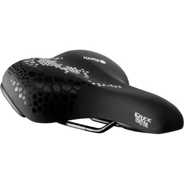  영국 셀레 로얄 자전거 안장 Selle Royal 남녀공용 Adult Saddle Freeway Fit Moderate 블랙 One