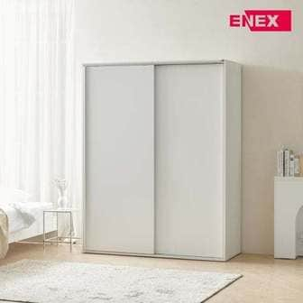 ENEX ExB 슬라이딩 옷장 1600 수납선반형