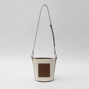 (B-2426)ATELIER CANVAS BUCKET BAG